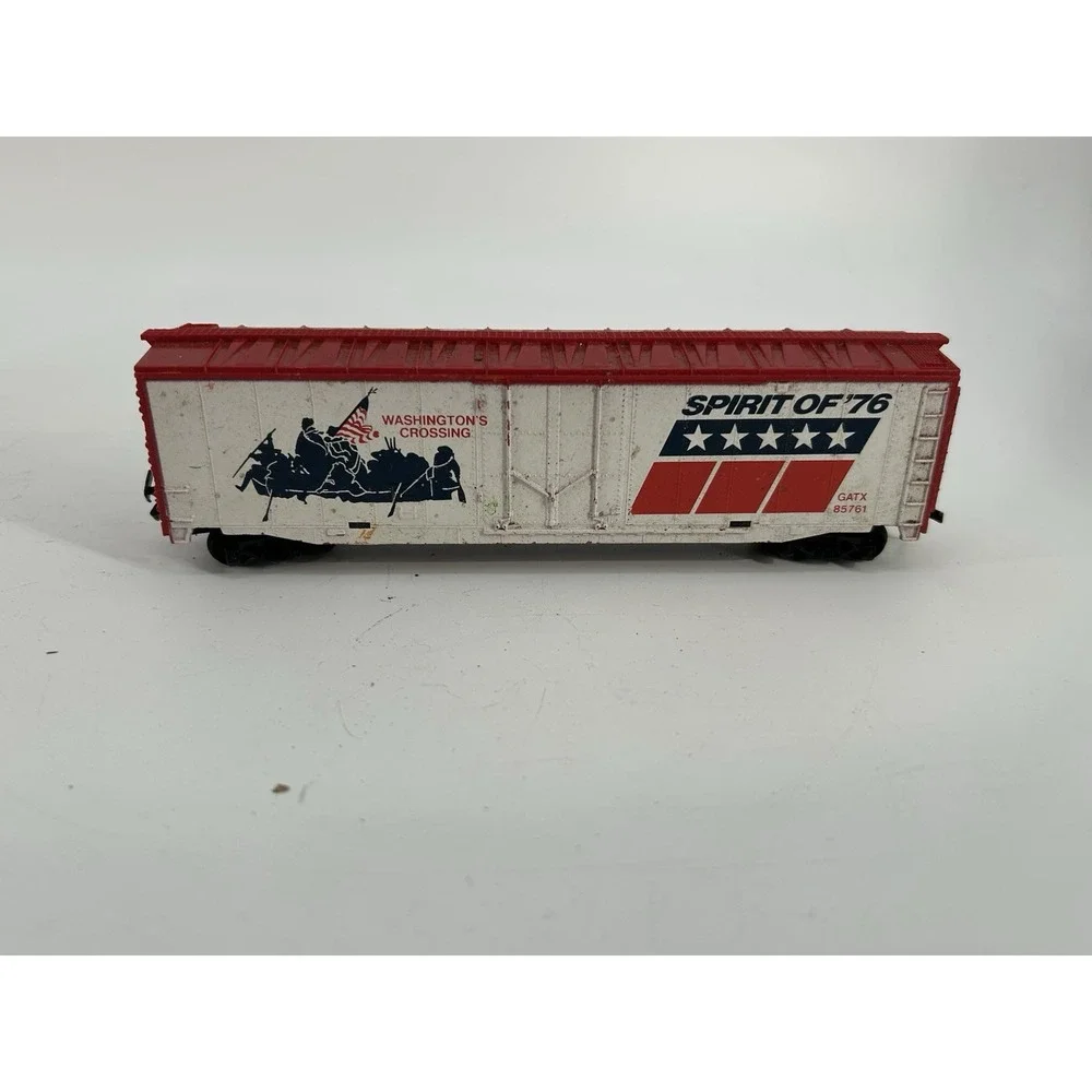 HO Scale Spirit of 76 The Minutemen Patriotic Box Car 1:87 Scale Model Railroad